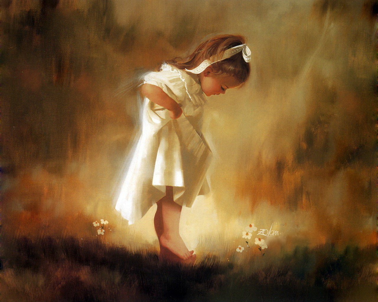 1280x1024 Donald Zolan Paintings, Biography, Pictures, Work Baby Artists - Zolan Painting