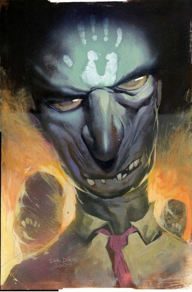 674x1024 Dave Devries Zombie Painting (Very Large) Berserker Art - Zombie Painting