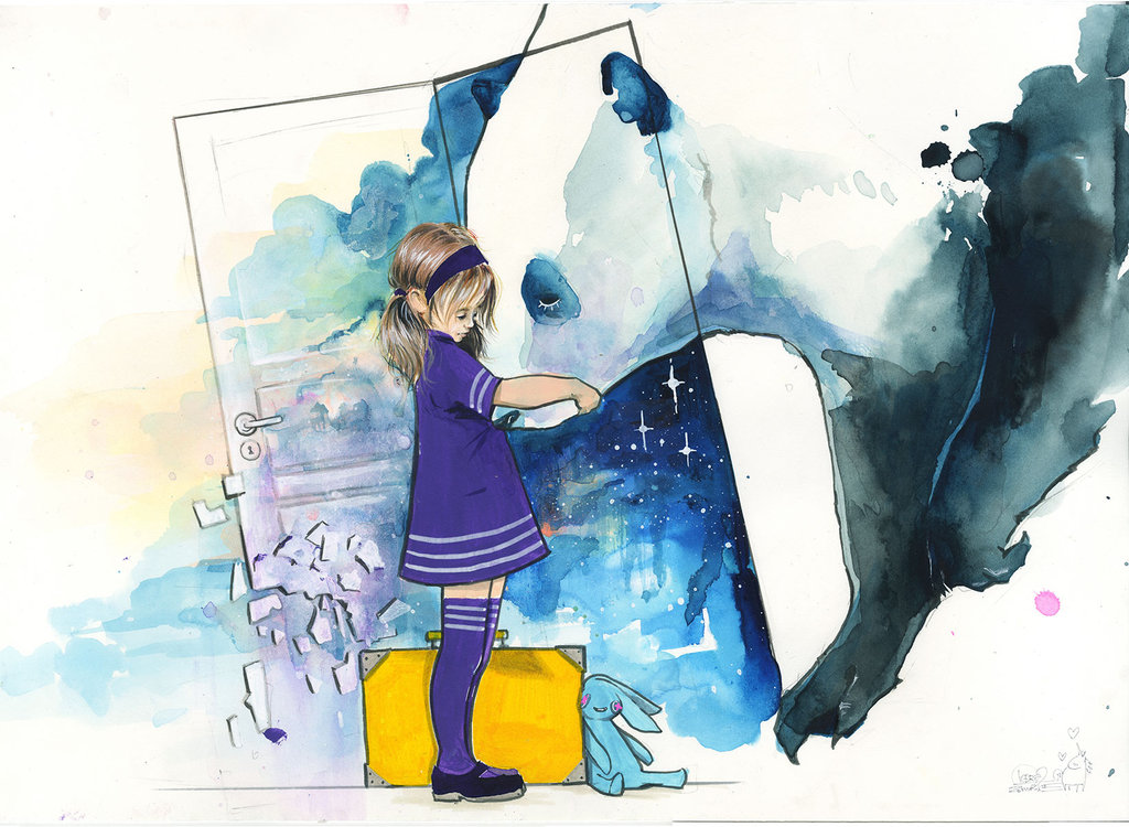 1024x750 Imagination Is The Best Friend By Lora Zombie - Zombie Painting Divinity