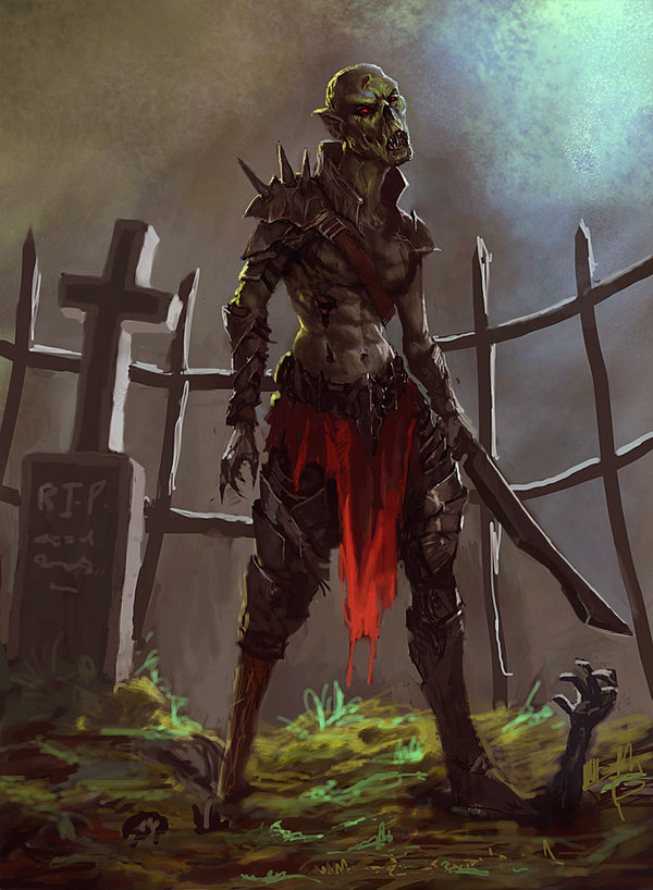 600x818 Ipad Zombie By Peter Ortiz - Zombie Painting Divinity