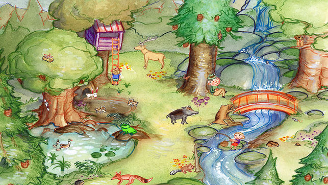 643x362 My Zoo Animals Toddler's Seek Amp Find Book On The App Store - Zoo Painting For Kids