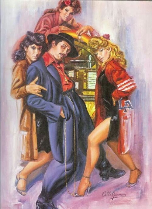 500x687 Zoot Suiters Tumblr - Zoot Suit Riots Painting