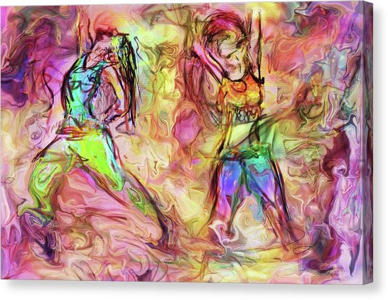 546x422 Zumba Canvas Prints Fine Art America - Zumba Painting