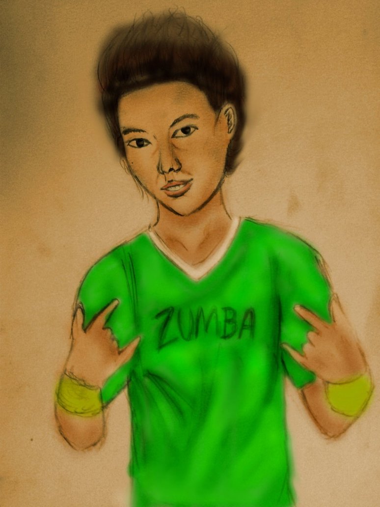 774x1032 Zumba Painting By Lelouchart - Zumba Painting