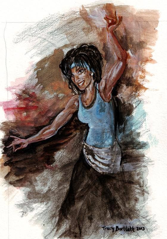 561x800 Bevs Fitness Zumba Painting Designed By Tab Creative Arts - Zumba Painting