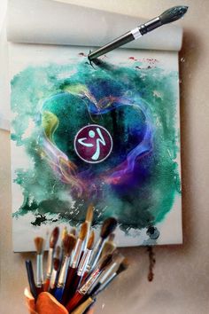 236x354 Disco Colors Zumba - Zumba Painting