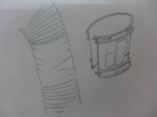 500x375 Moonraker Suit Sketch Handdrawn By Harry Lange From 1978 - 007 Sketch