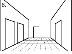 242x181 One Point Perspective Drawing Lessons How To Draw Figures And - 1 Point Perspective Sketch