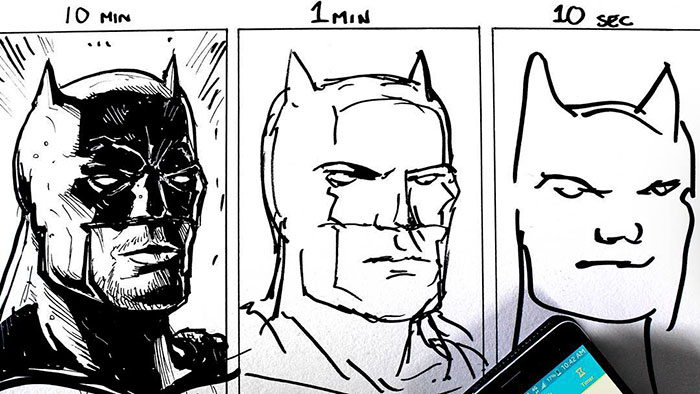 700x394 Speed Drawing Challenge Asks Artists To Sketch In 10 Mins, 1 Min - 1 Sketch