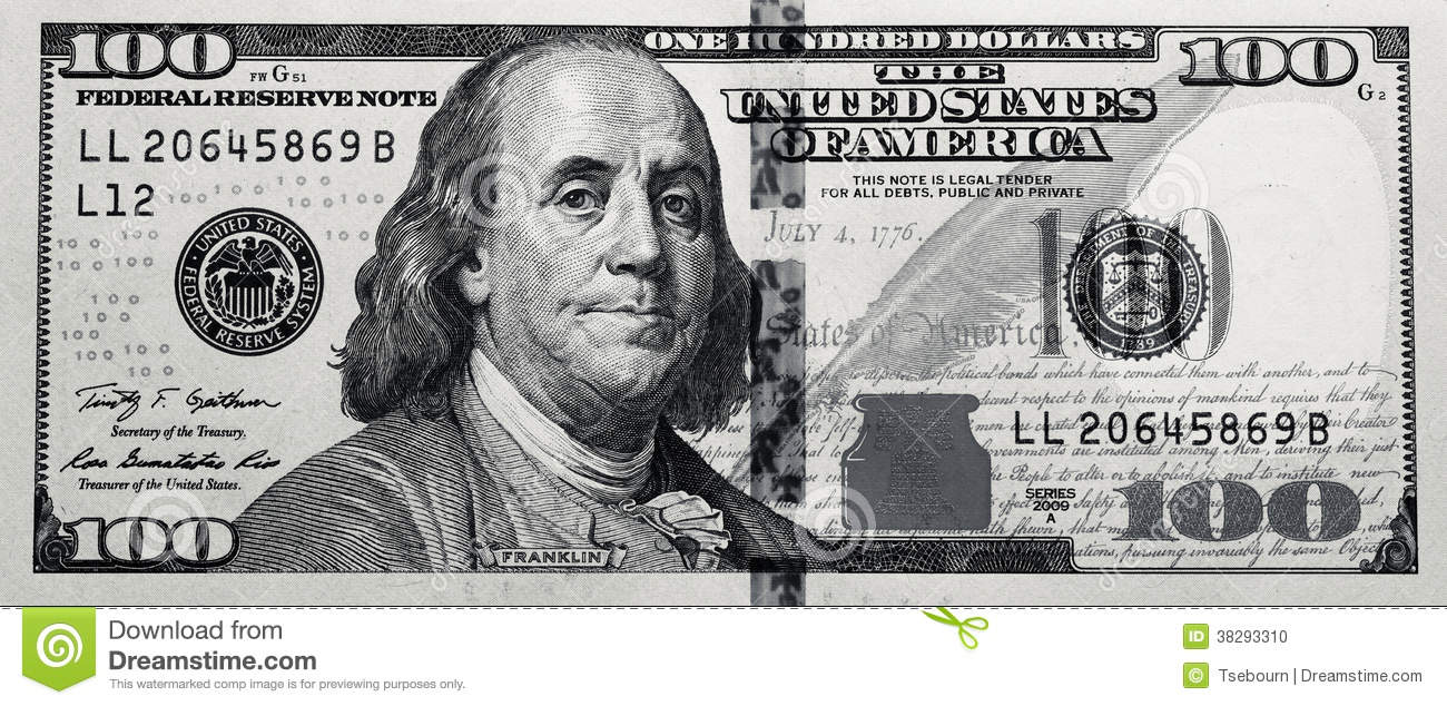 1300x634 Image Library Download 100 Dollar Bill - 100 Dollar Bill Sketch