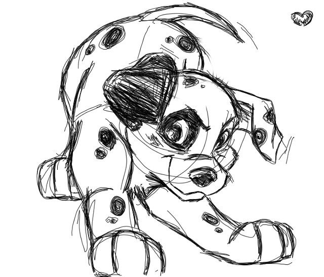 640x548 101 Dalmatians By On @ - 101 Dalmatians Sketch