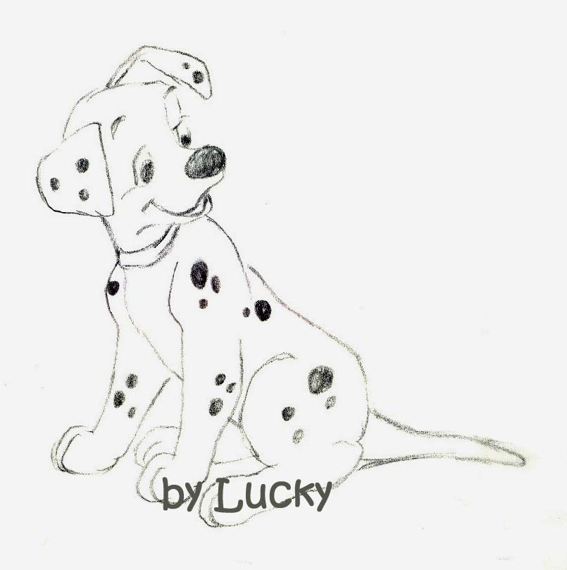 805x809 Standard 101 Dalmatian Sketch By Funlakota - 101 Dalmatians Sketch