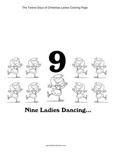 236x312 42 Best Twelve Days Of Christmas Printables, Worksheets, Coloring - 12 Days Of Christmas Sketch