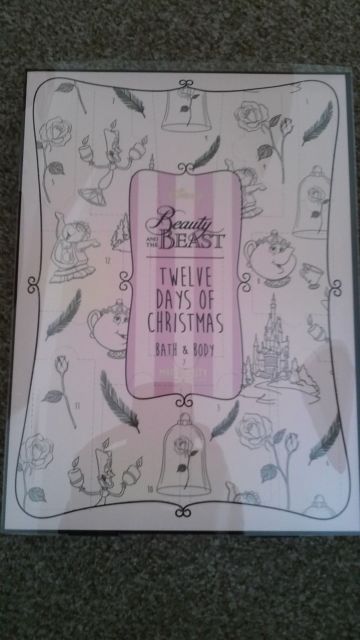 360x640 Disney Beauty And The Beast 12 Days Of Christmas Advent Calendar - 12 Days Of Christmas Sketch