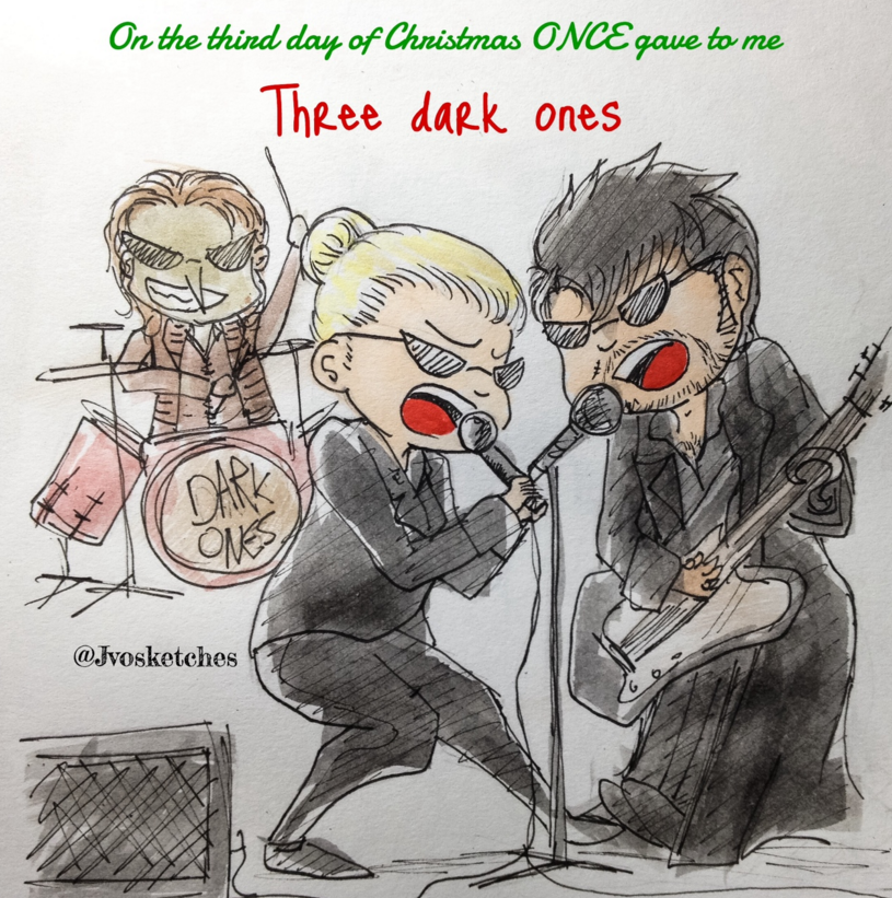 815x821 Laubay On Twitter 12 Days Of Christmas - 12 Days Of Christmas Sketch