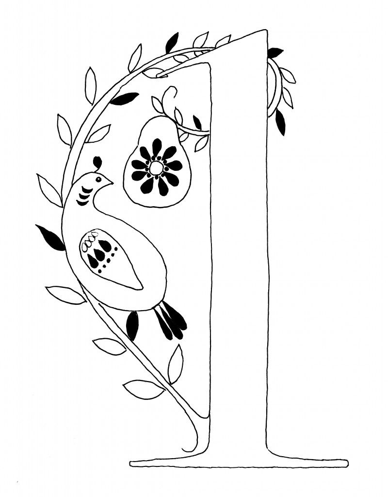 800x1024 12 Days Of Christmas Doodles Coloring Pages. Drawings, Etc - 12 Days Of Christmas Sketch