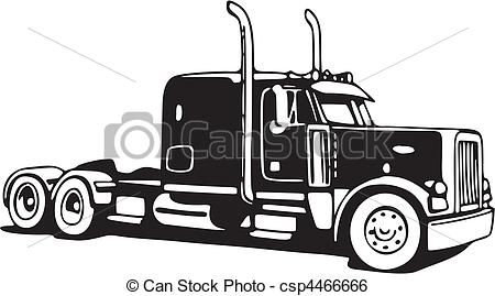 450x269 18 Wheeler Drawings 18 Wheeler Drawing Illustration, Drawings - 18 Wheeler Sketch