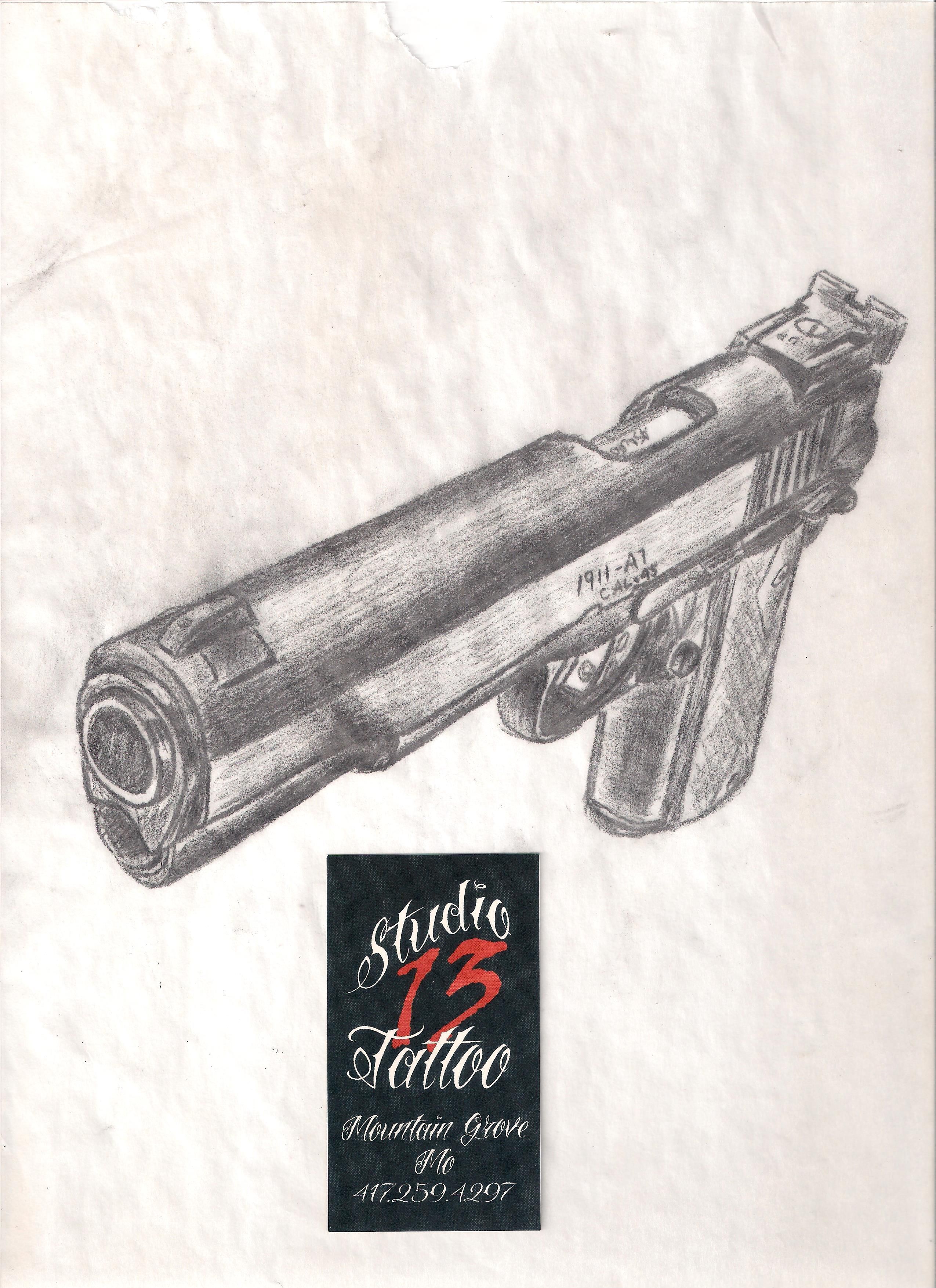 2550x3507 Sketch - 1911 Sketch