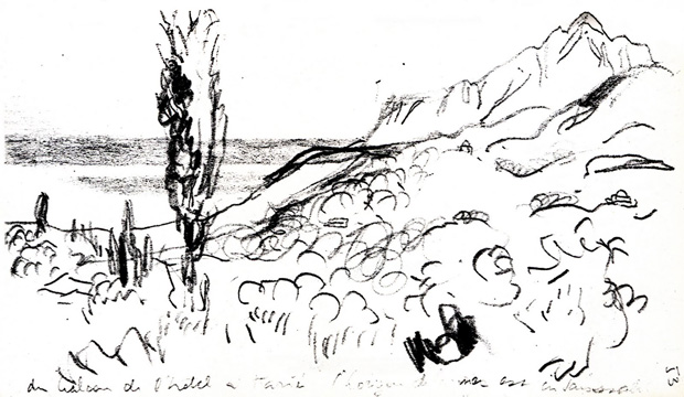 620x360 804 Le Corbusier Athos Agion Oros - 1911 Sketch