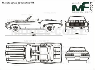 327x240 Chevrolet Camaro Ss Convertible (1969) - 1969 Camaro Sketch