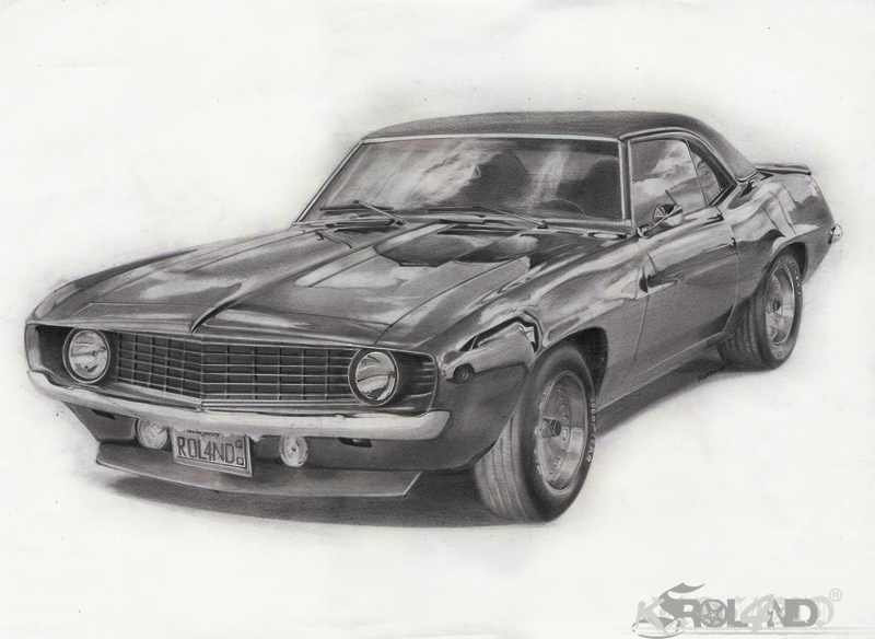 800x584 List Of Synonyms And Antonyms Of The Word 1969 Camaro Drawing - 1969 Camaro Sketch