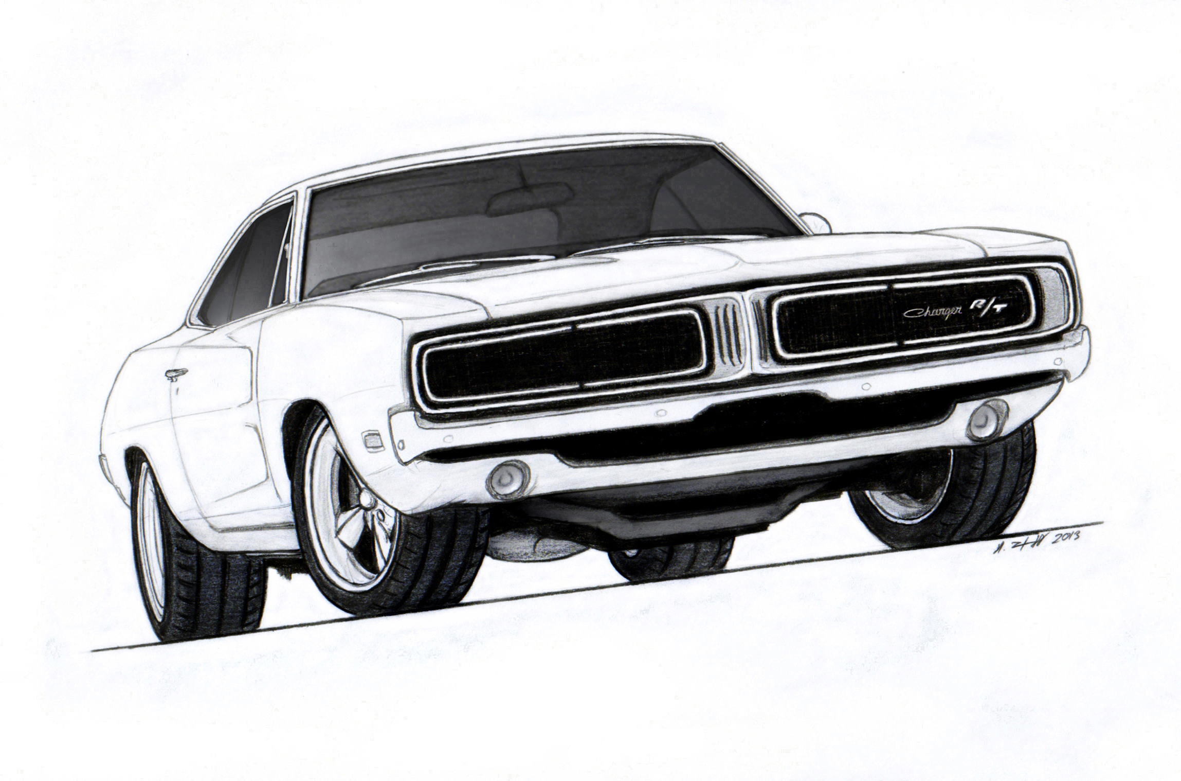 1969 Camaro Sketch at PaintingValley.com | Explore collection of 1969