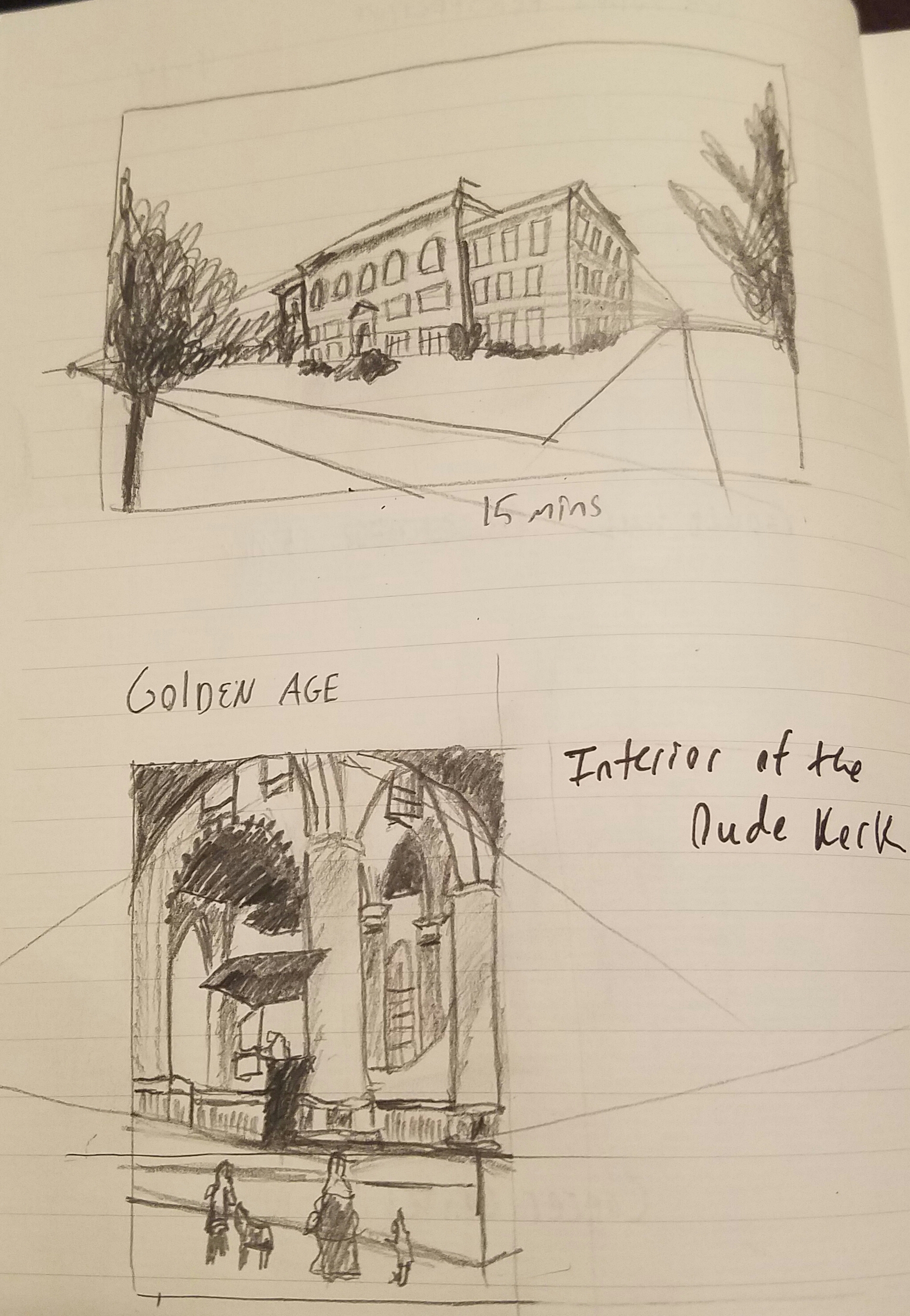 2046x2958 Two Point Perspective Sketches Creativity Through Sketching - 2 Point Perspective Sketch