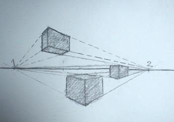 2 Point Perspective Sketch at PaintingValley.com | Explore collection ...