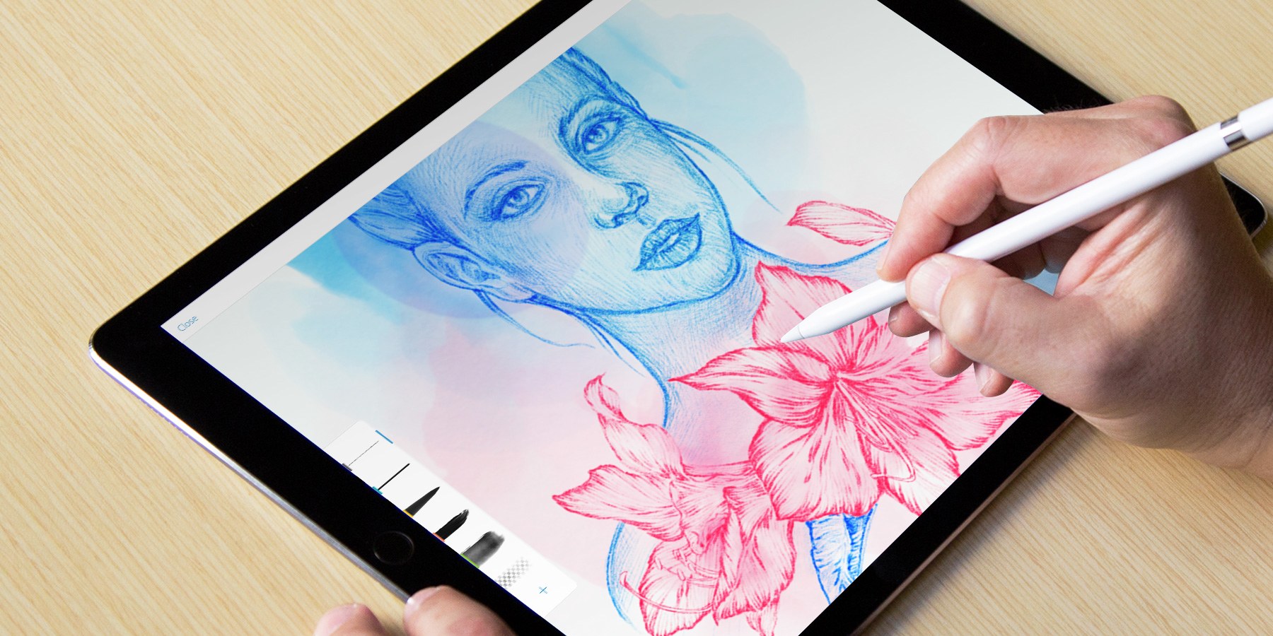 1800x900 The 5 Best Apps For Sketching On An Ipad Pro Photoshop Sketch - 2 Sketch