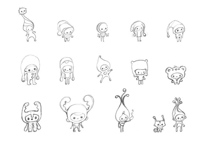 2d Character Sketch at PaintingValley.com | Explore collection of 2d ...