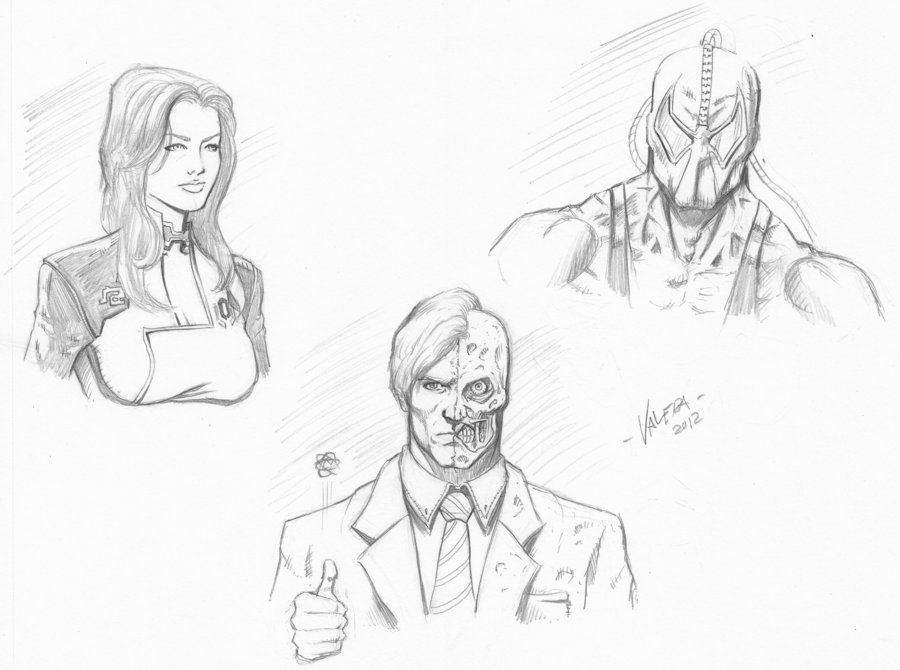 2d Character Sketch at PaintingValley.com | Explore collection of 2d ...