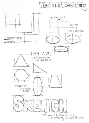 289x400 Freehand Sketching - 2d Sketch