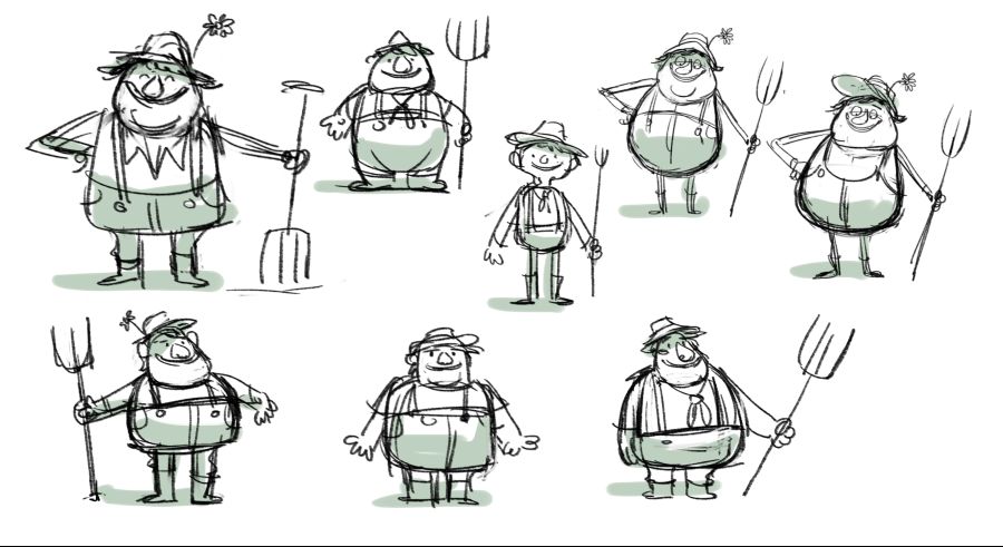 900x491 Sewieblog Character Sketches - 2d Sketch Animation
