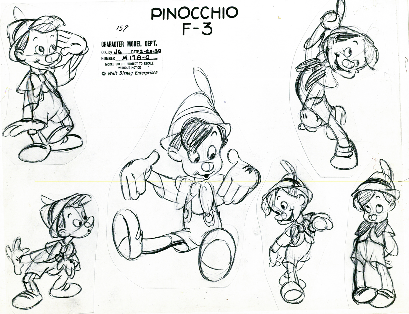1381x1061 The Legendary Walt Disney Artist - 2d Sketch Animation