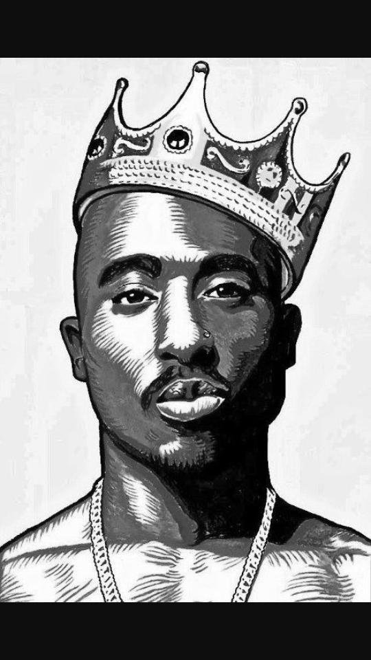 540x960 2pac On Twitter In Support Of - 2pac Sketch