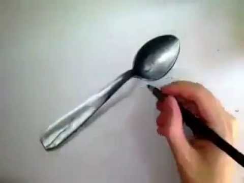 480x360 Amazing 3d Sketch On Paper Optical Illusion - 3 D Sketches