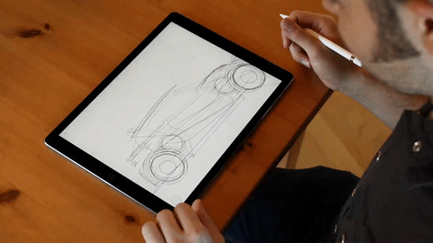 480x270 Umake Takes 2d Sketches And Renders Them As 3d Models On The Ipad Pro - 3 D Sketches