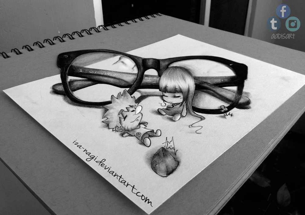 1000x706 Inemuri - 3d Anime Sketch