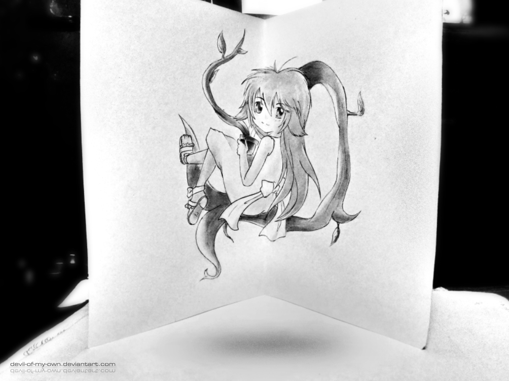 1004x751 Kusano - 3d Anime Sketch