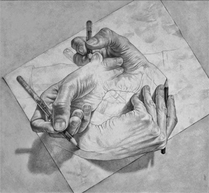705x651 Amazing 3d Pencil Art Illusion Sketch - 3d Art Sketch