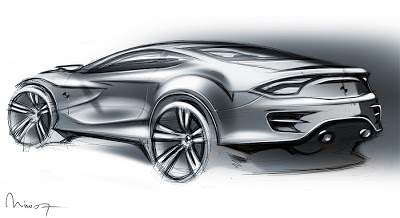 400x218 Car Design Sketches Car Design And Mechanical Engineering - 3d Car Sketch