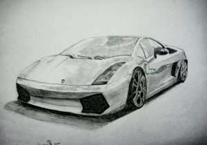 3d Car Sketch at PaintingValley.com | Explore collection of 3d Car Sketch