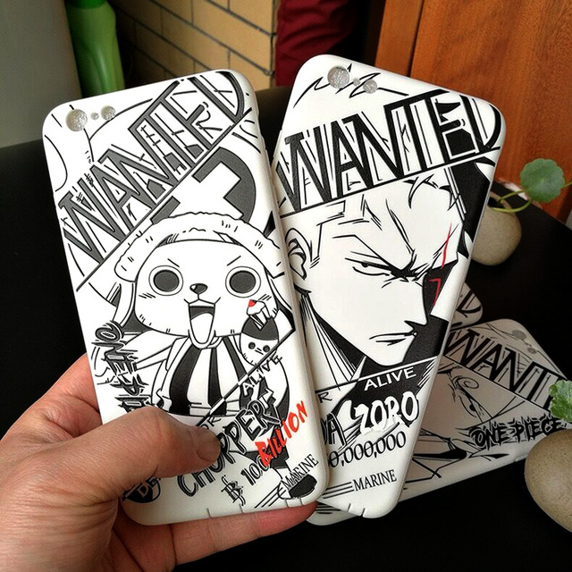 640x640 3d Relief Cartoon Sketch One Piece Luffy Zoro Soft Tpu Gel Case - 3d Cartoon Sketch