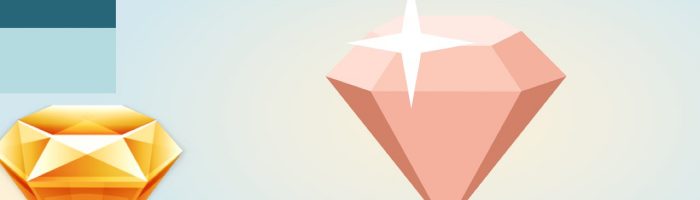 700x200 How To Design A 3d Diamond Icon In 10 Min Sketch App Rocks! - 3d Diamond Sketch