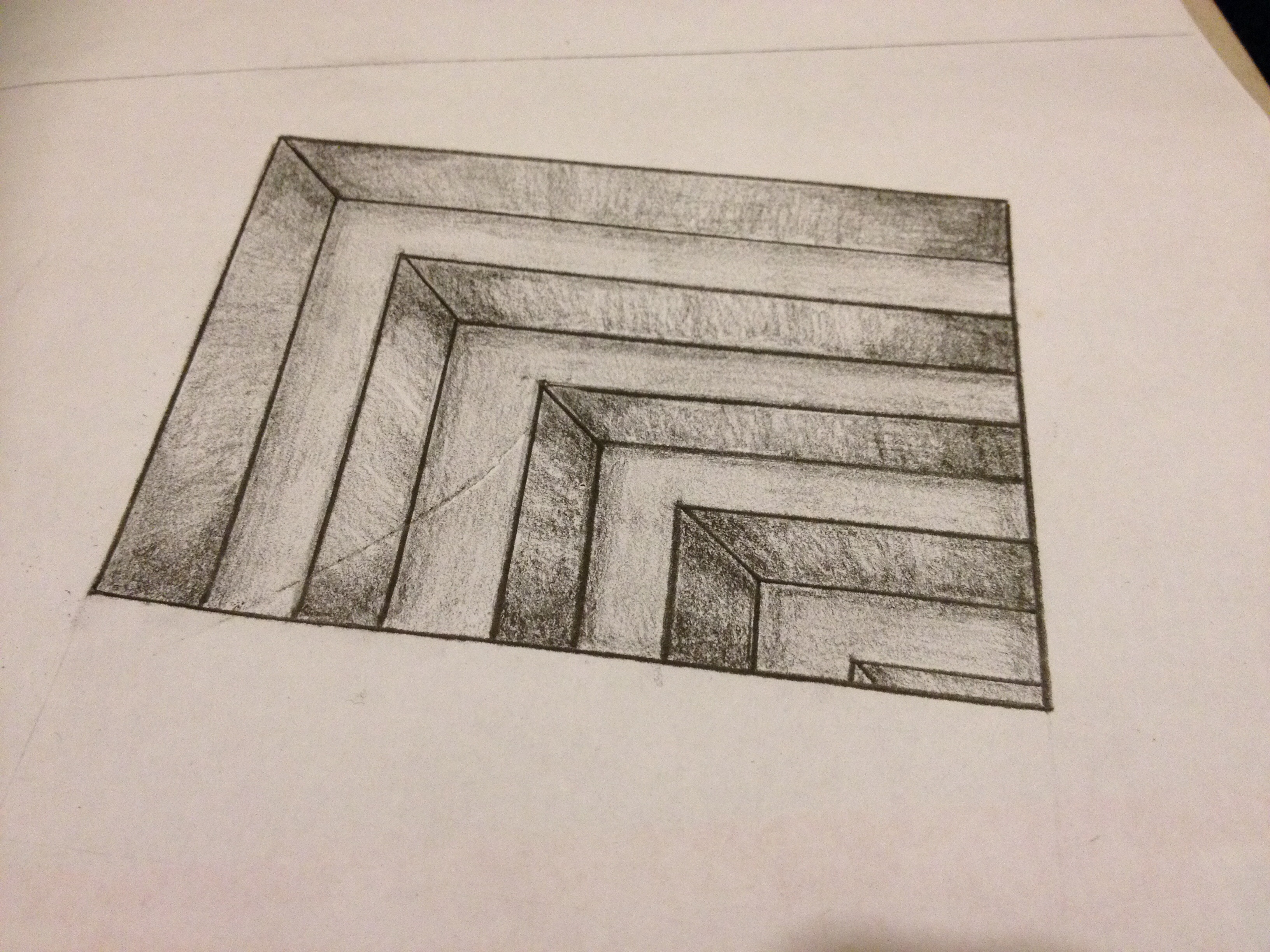 3264x2448 3d Pictures Sketch Easy Drawing 3d Sharks On My Notebook! - 3d Easy Sketch