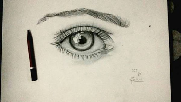 3d Eye Sketch at PaintingValley.com | Explore collection of 3d Eye Sketch