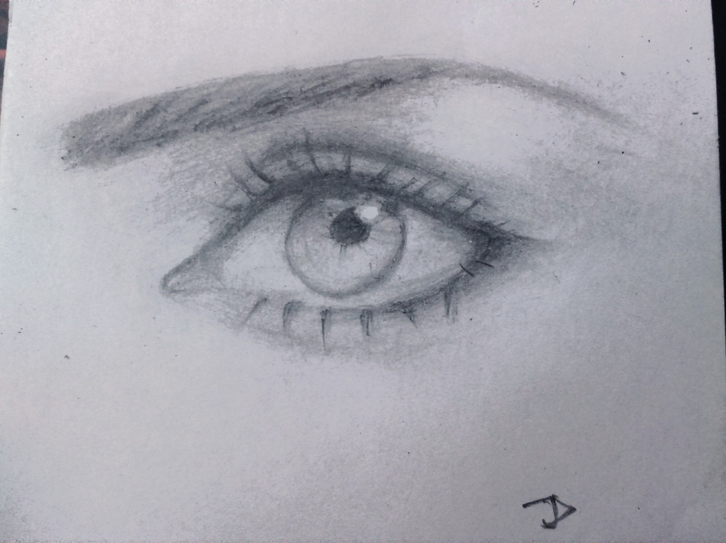 3d Eye Sketch at PaintingValley.com | Explore collection of 3d Eye Sketch