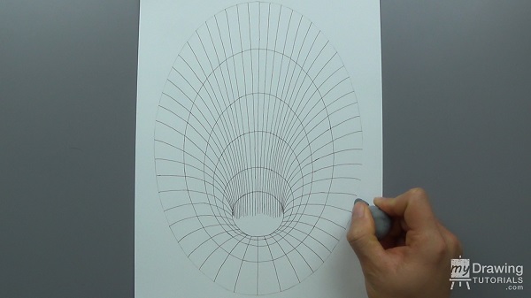 600x337 How To Draw A 3d Hole Optical Illusion My Drawing Tutorials - 3d Hand Sketch