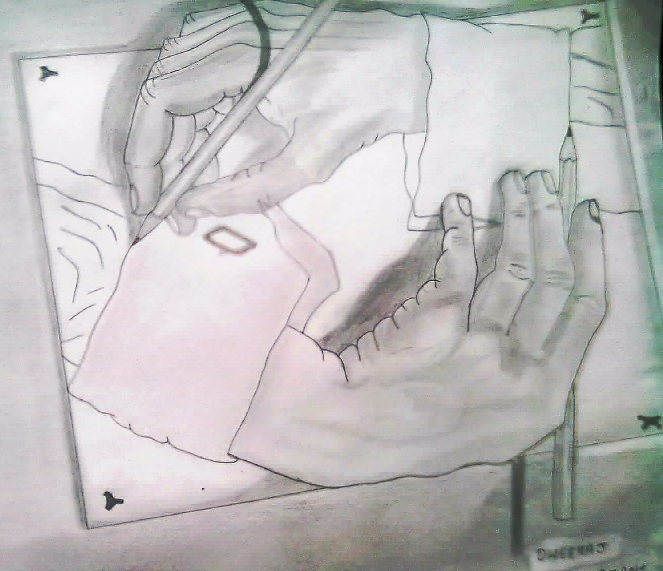 1314x1132 3d Hand Sketch - 3d Hand Sketch