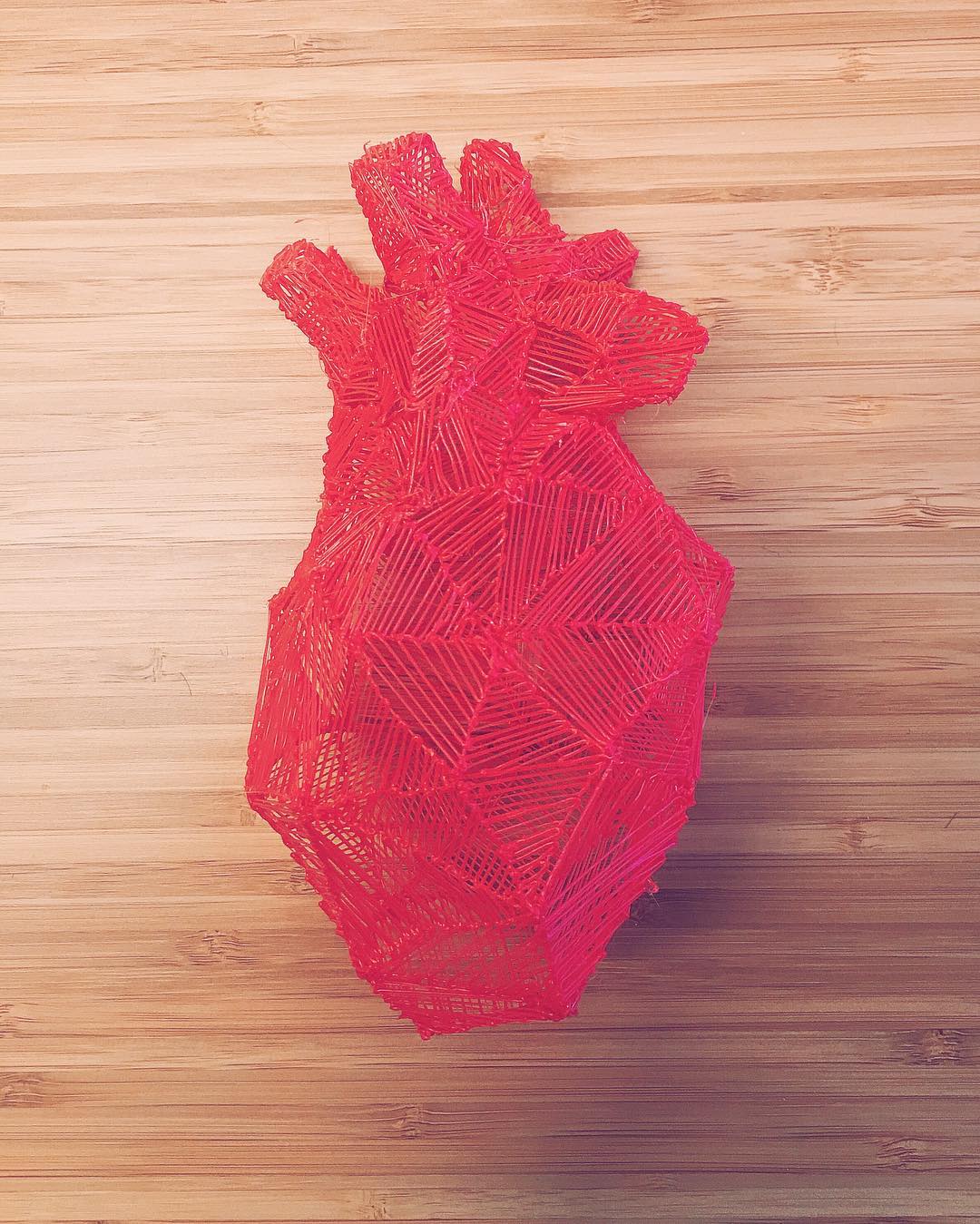 1080x1349 3d Pen Heart Sketch Riikc Mexican Artist Amp Entrepreneur - 3d Heart Sketch